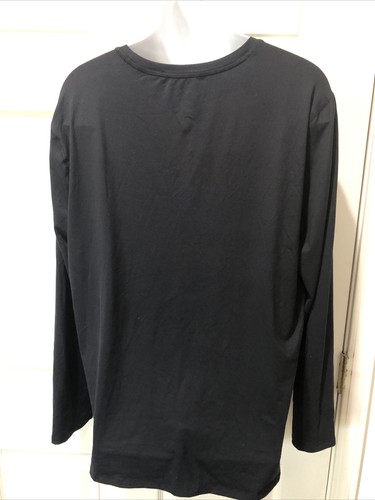 Women's Long Sleeve Quick Dry Shirt - All in Motion Black XL - Picture 3 of 8