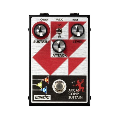 Maestro Arcas Compressor Sustainer Guitar Effector 6 Inch Patch Cable