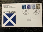 United Kingdom 1981 - Elizabeth II Scotland stamps set FDC, Edinburgh Philatelic