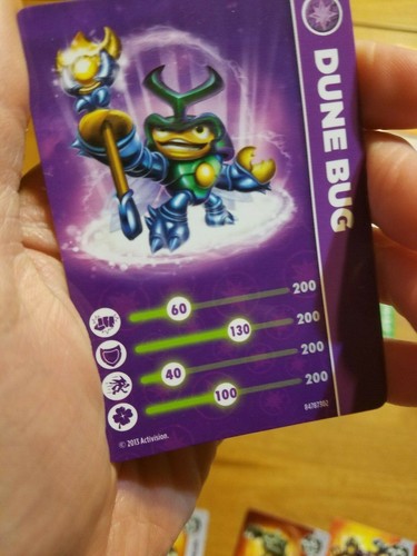 Skylanders Trap Team Giants Spyro's Adventure Swap Force Trading Cards Stats - Picture 194 of 256