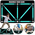 Soccer Footwork Equipment Soccer Training Mat Football Footstep Carpet Anti-Skid