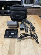 Sony Handycam DCR-SR62 HDD Digital Camcorder w/ Dock Tested