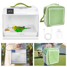 Portable Pet Bird Brooder,Bird Travel Insulation Cage,USB-Powered,Temperature...