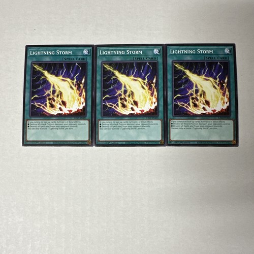 Lightning Storm L26D-ENS20 YuGiOh Legendary Modern Decks 2026 card