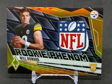 2025 Panini Phoenix Will Howard ROOKIE PHENOM NFL Shield 1/1 – Steelers RC 🔥