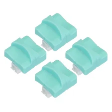 Paper Cutter Replacement Blade, 4 Pcs Hidden Trimmer Blade Refill Parts, Green