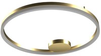Moderner Deckenleuchte 1X60W/Led, 3000K|6000K, IP20, Goldfarben, Neu