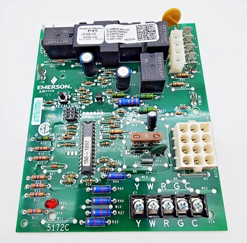 Emerson 50M56-495-03 TRANE Furnace Control Board D345780P01 CNT07541