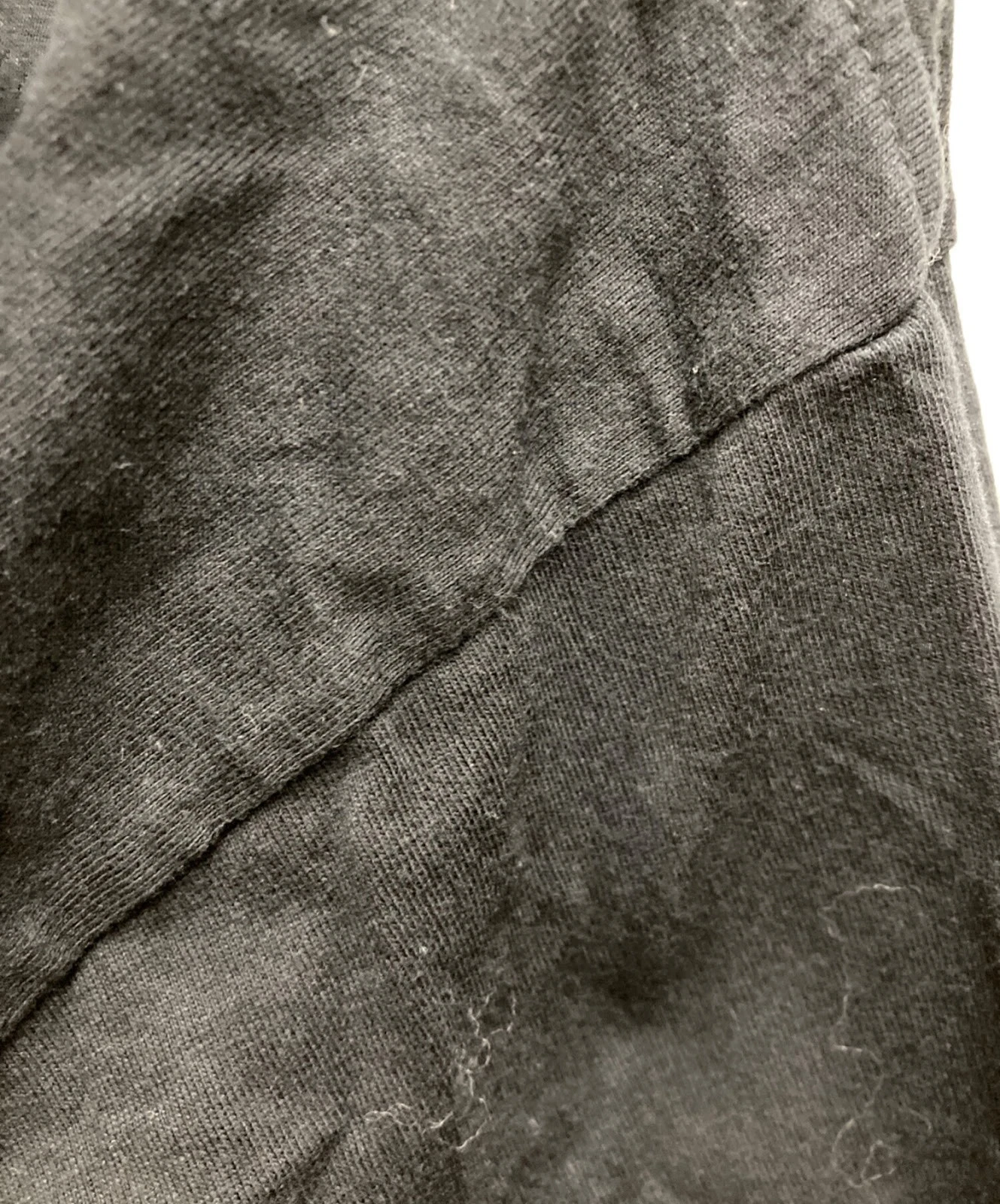 Felpa con cappuccio MM6 Maison Margiela stampa pezzo unico S nera Ext+++