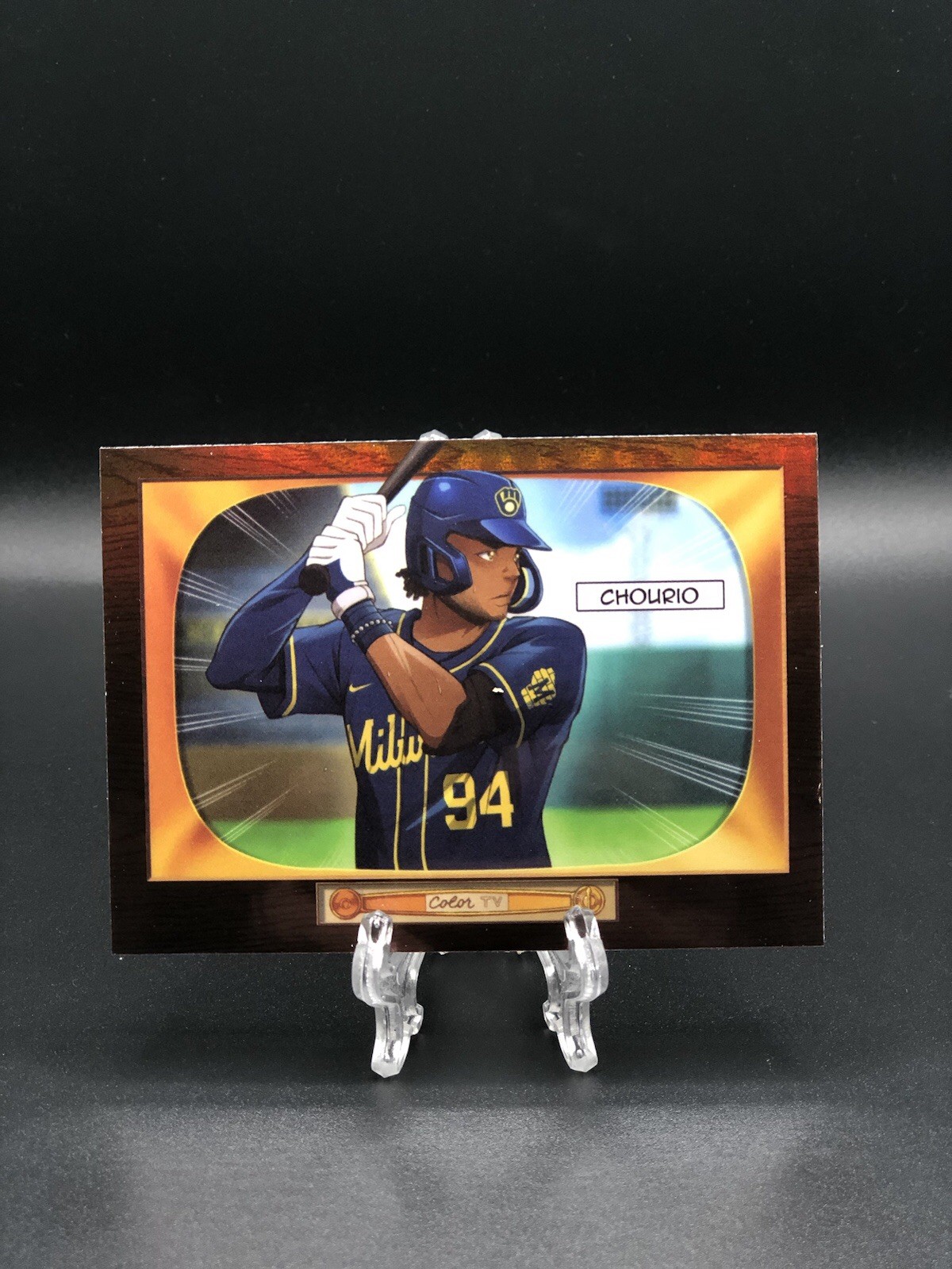 Jackson Chourio 2024 Topps Bowman 1955 Anime SSP Case Hit #BA-12
