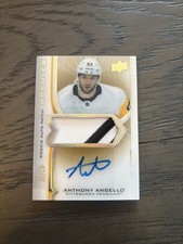 2020-21 Premier Acetate Rookie Gold /65 Anthony Angello #AR-AN RPA Patch Auto RC