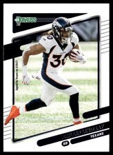 2021 Donruss Phillip Lindsay Houston Texans #183