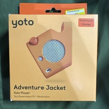 Yoto Adventure Jacket 3rd Generation - Carry Case, Fruit Punch, NEW, Ship FREE