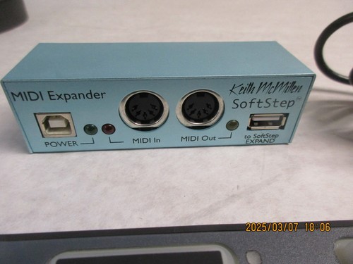 Keith McMillen Instruments Softstep Model # K-700 & MIDI Expander K-701. Works - Picture 2 of 5