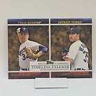 2012 Topps Timeless Talent Card #TT-5 Nolan Ryan Justin Verlander Rangers Tigers