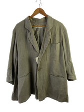 ISSEY MIYAKE Jacket M Linen GRY