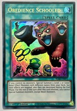 BLAR-DE071 Gehorsam geschult - Ultra Rare 1. Auflage Near Mint YuGiOh Karte