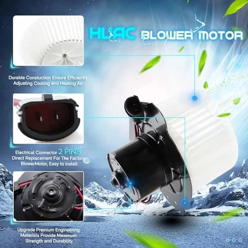 Heater Blower Motor Assembly for 1984-1990 Ford Bronco II, 1991-1992 Explorer Foto 4 de 4