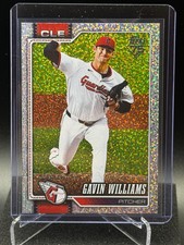 Gavin Williams 2026 Topps Celebration Confetti Foil #254 - Cleveland Guardians