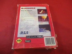 Blackhole Assault (Sega CD) Near Complete w/ Box manual game disc WORKS!