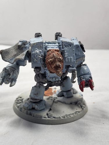 Cybot KOMPLETT ZINN Altes Modell Space Marines Wolves Warhammer 40k Bastler