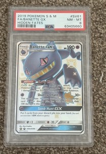 Banette GX SV61/SV94 Hidden Fates Full Art Holo
