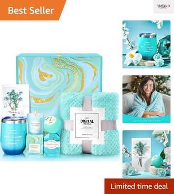 Jasmine Scented Self Care Gift Basket - Thoughtful Birthday & Get Well Soon
