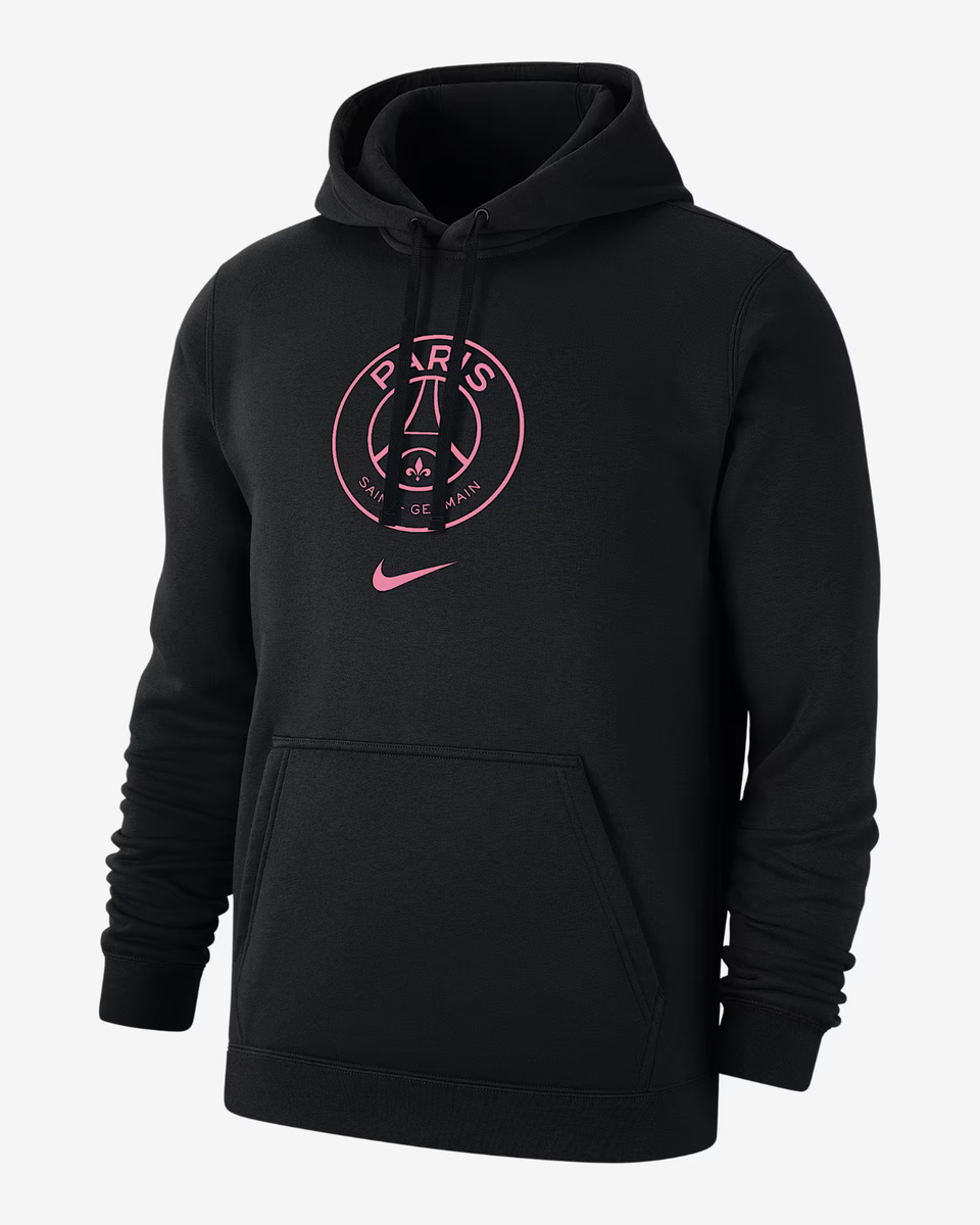 $80 NEW Nike Paris Saint-Germain PSG Club Fleece Soccer Hoodie