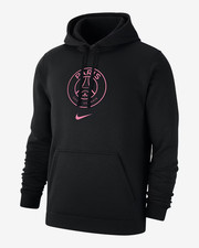  80 NEW Nike Paris Saint-Germain PSG Club Fleece Soccer Hoodie Black M31777 XL