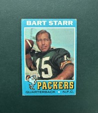 1971 Topps #200 BART Starr.GB Packers Card VG-EX+ HOF