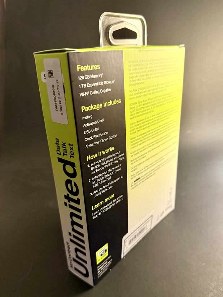 Moto G 5G 2025, 128 GB, 8/12 GB de RAM StraightTalk/Safelink - NUEVO Sellado Foto 2 de 2