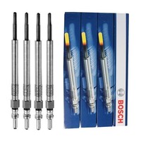 4 Bosch GlüHkerzen GLP016 FüR Alfa Romeo Mito Fiat Punto Ford KA Opel Corsa C
