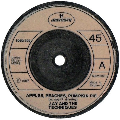 Jay & The Techniques - Apples, Peaches, Pumpkin Pie / Contact, 7'', (Vinyl)