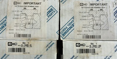 Ariel 79RX Compressor Valves B-3395-S & B-3396-DD OEM Unused Open Box