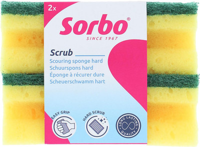 Extra große Scheuerschwämme, extra starke Reinigungsschwämme zur Tiefenreinigung, P