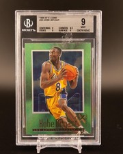 KOBE BRYANT BGS 9 1996 SKYBOX E-X2000 #30 ROOKIE CARD RC LAKERS MINT EX2000. rookie card picture