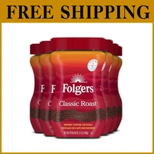 Smooth & Aromatic Instant Coffee, 6 Jars