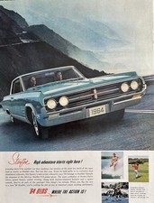 1964 Oldsmobile Starfire Original Vintage Advertisement Olds Adventure Print Ad 1964 Oldsmobile Starfire Original Vintage Advertisement Olds Adventure Print Ad