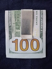 Tiffany  Co. 1837 Collection Men's Money Clip/Holder 925 Sterling Silver - Box