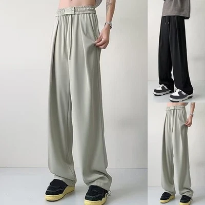 Herren Jogginghose Freizeithose Alltag für freizeit atmungsaktiv Stoff leicht - Bild 1 von 4