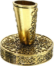 Retro Oblique Pen Holder Single Pen Holder Base Pen Holder for Desk Single Pen S