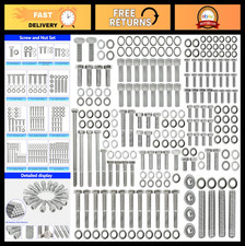 Stainless Steel Hex Bolt Kit For Ford 260 289 302 Engines - 228 Pcs Nuts Bolts Stainless Steel Hex Bolt Kit For Ford 260 289 302 Engines - 228 Pcs Nuts Bolts