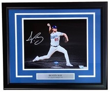Dustin May Signed Framed 11x14 Los Angeles Dodgers Photo Fanatics