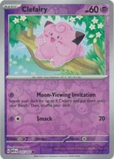 Pokémon Pokemon Card 151 Clefairy Reverse Holo 35