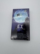 E.T. The Extra Terrestrial VHS TAPE MCA Watermark 1982 Green Flap Factory Sealed