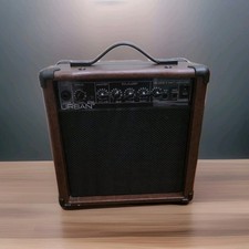 Urban Guitar Collection 15 Watt Practice Amplifier Amp W/Reverb brown. Pre-Owned