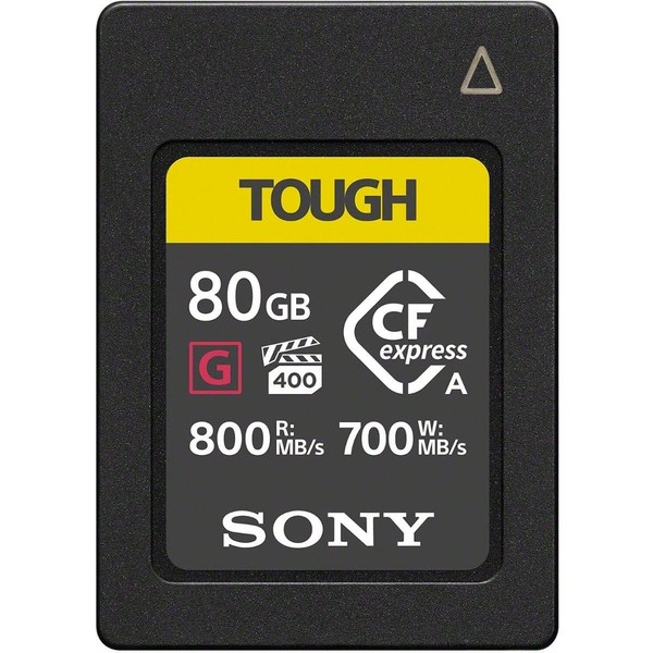 Sony TOUGH 80GB CFexpress Type A PCIe 3.0 x1 Tarjeta de Memoria