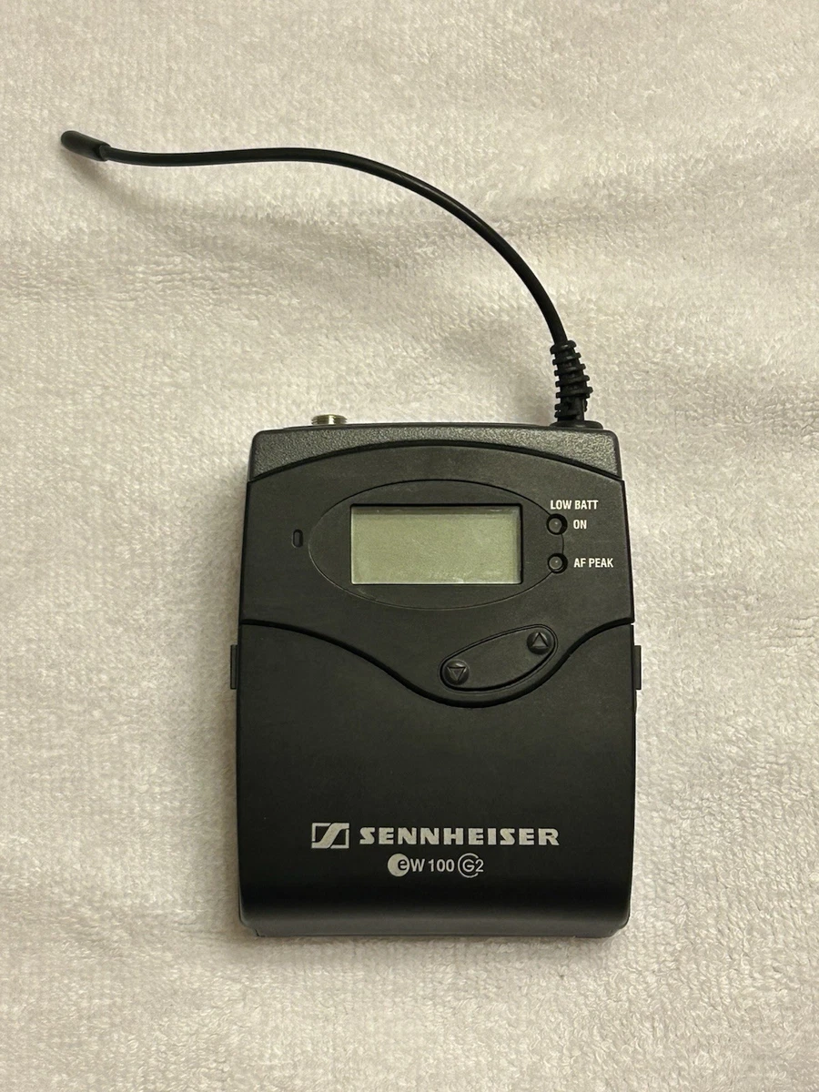 ゼンハイザー　EW100 レシーバー + EW100 G2マイクセット ゼンハイザー EW100 レシーバー + EW100 G2マイクセット