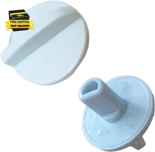 2 Pack Temp Control Knob Replacement Refrigerator Temperature Controller Dial Sw