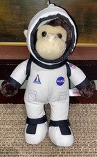 Monkey Astronaut Kennedy Space Center NASA Plush Aurora Soft Toy 11 2021 New